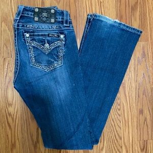 Miss Me Relaxed Boot Cut Jeans